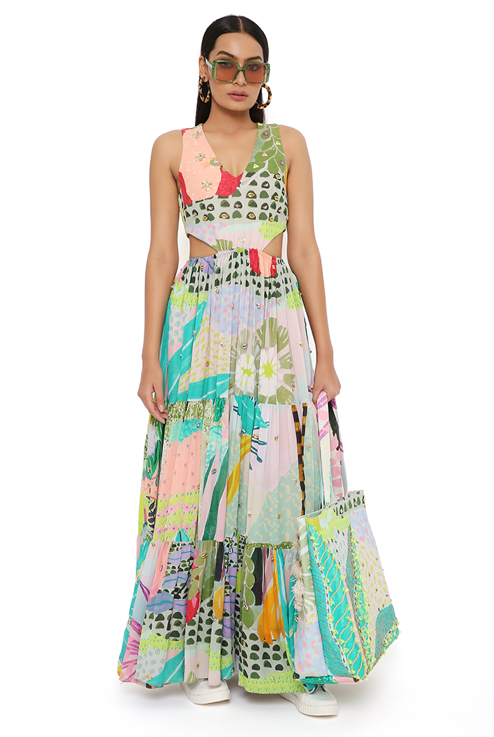 Butterfly Cut-Out Maxi Slip Dress – Stolen Stores