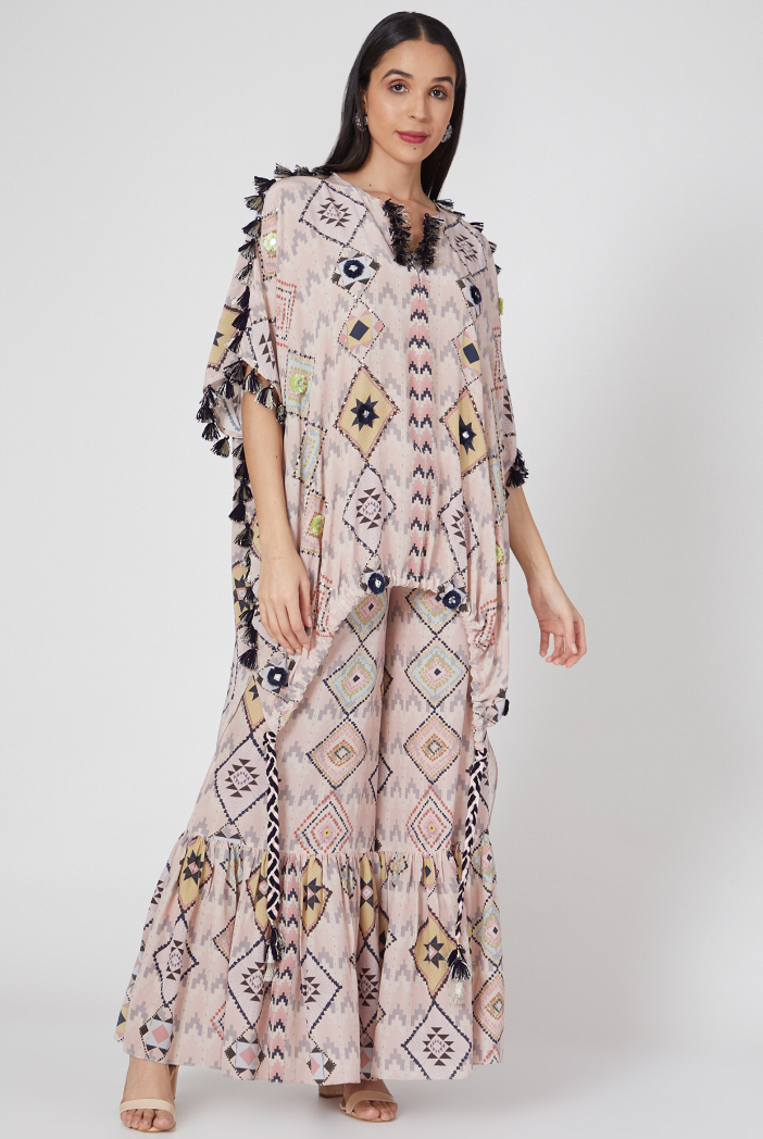 High low kaftan dress best sale