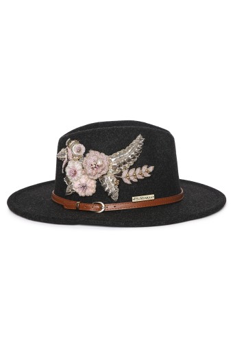 PS-MBNL101008  Payal Singhal x Myaraa Floret Panama Hat