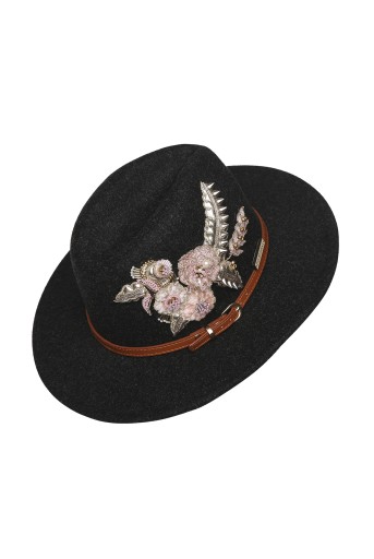 PS-MBNL101008  Payal Singhal x Myaraa Floret Panama Hat