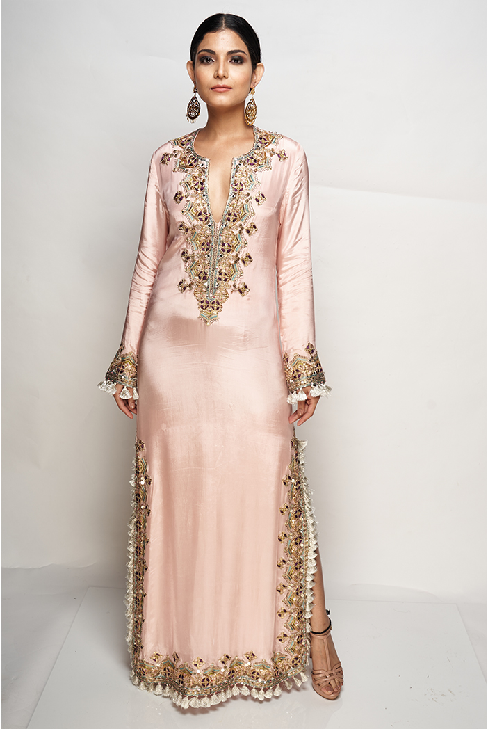 Kaftan hotsell with embroidery