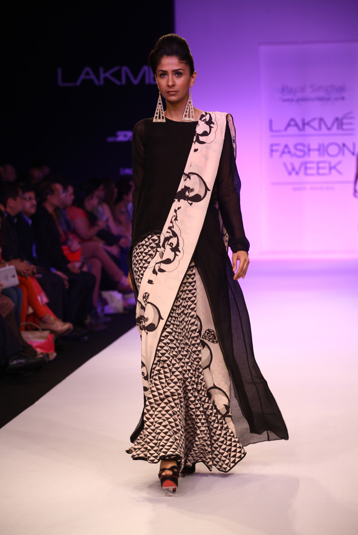 Looks from Payal Singhal's past collections. Photo Credit StyleGods -  University of Fashion Blog